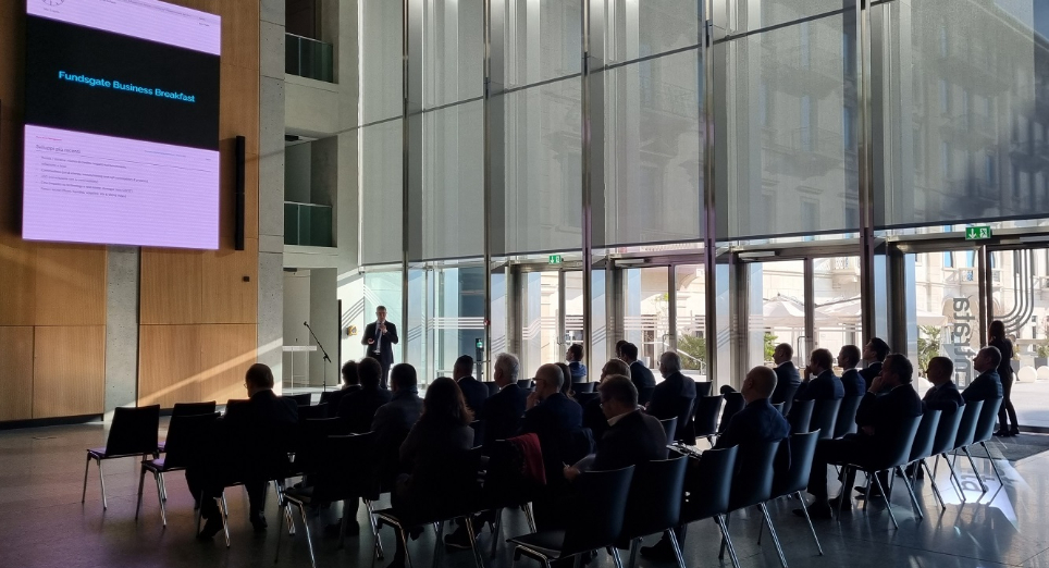 Fundsgate Business Breakfast:    Fisch AM  